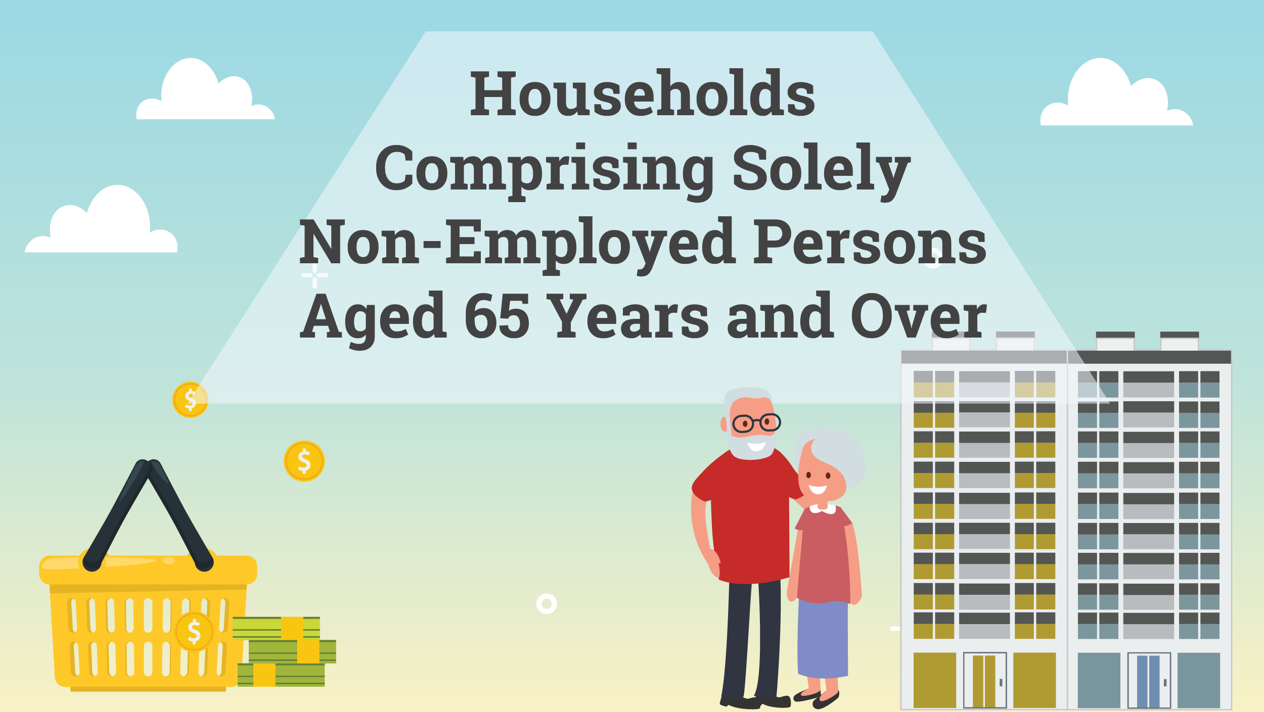 Household Comprising Solely Non-Employed Persons 65 Years and Over